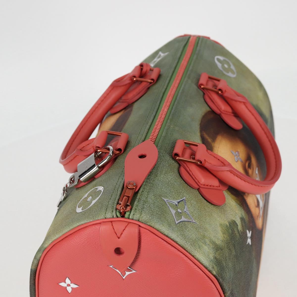 LOUIS VUITTON Masters Collection DA VINCI Speedy 30 Bag M43372 Auth ar13671SM