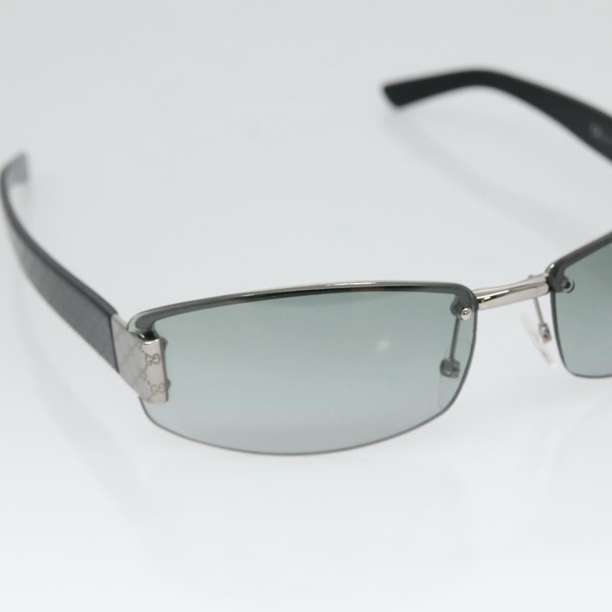 GUCCI Sunglasses Plastic Black Auth ar13681