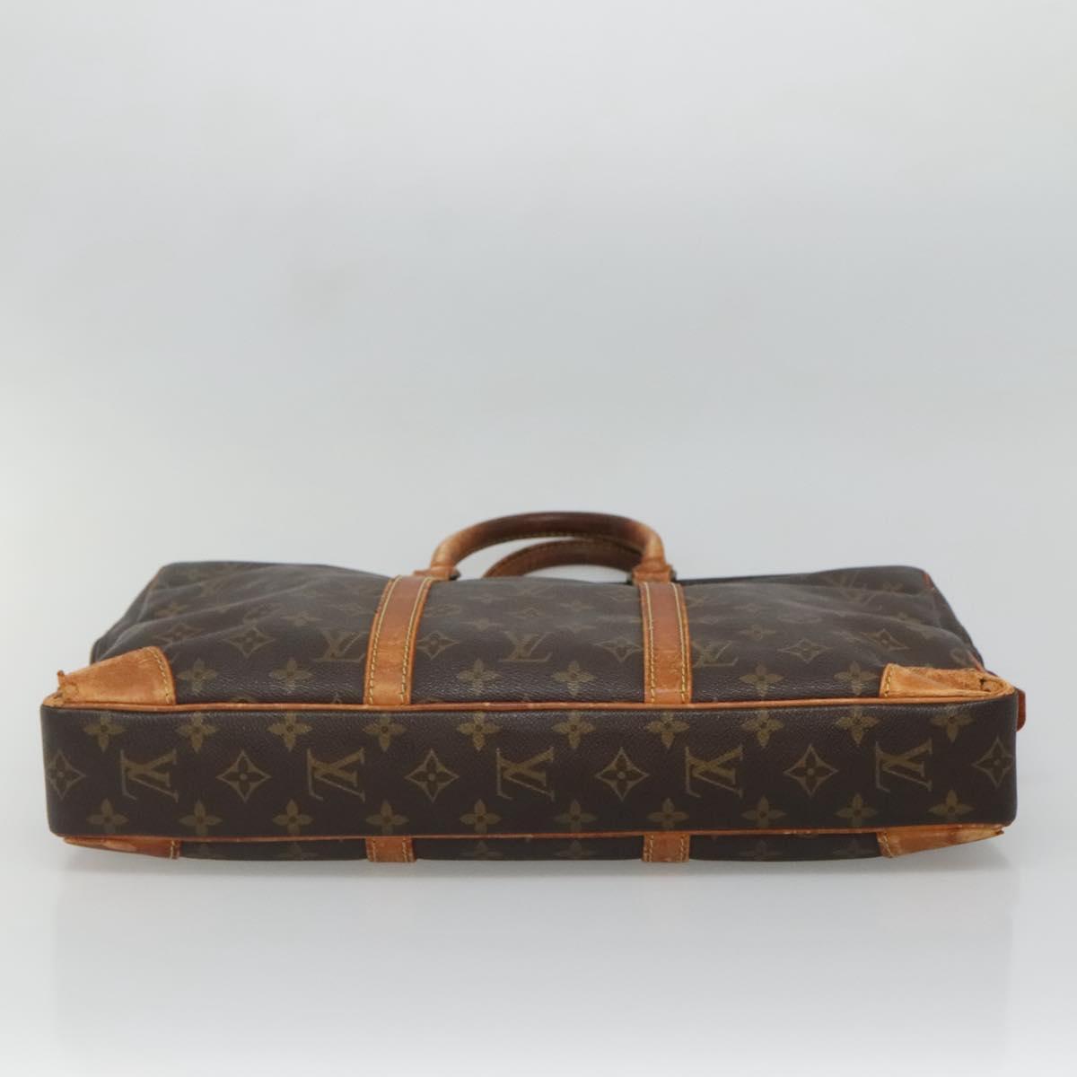 LOUIS VUITTON Monogram Porte Documents Voyage Business Bag M52005 Auth ar13687
