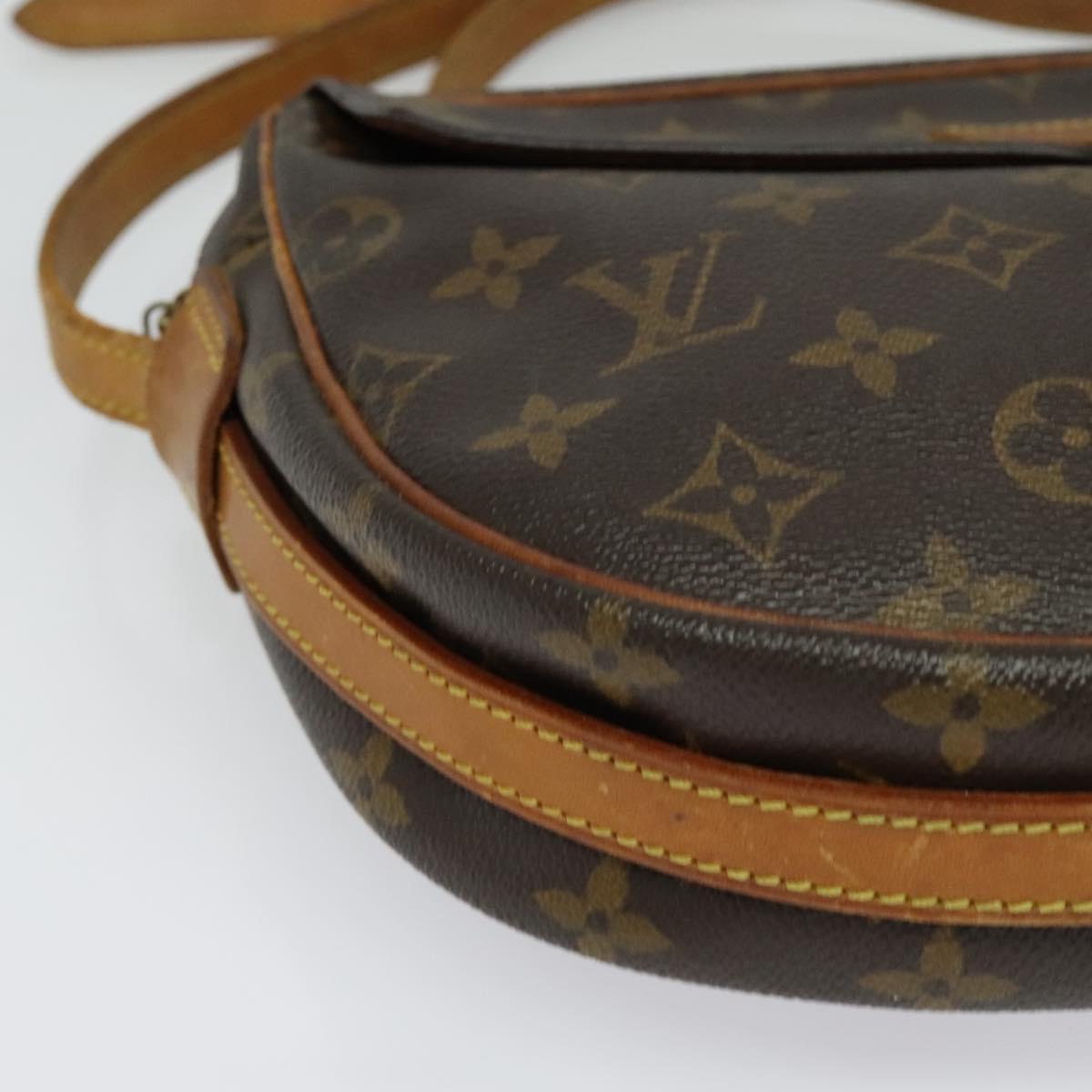 LOUIS VUITTON Monogram Jeune Fille MM Shoulder Bag M51226 LV Auth ar13725