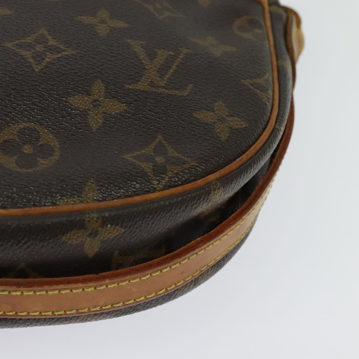 LOUIS VUITTON Monogram Jeune Fille MM Shoulder Bag M51226 LV Auth ar13725
