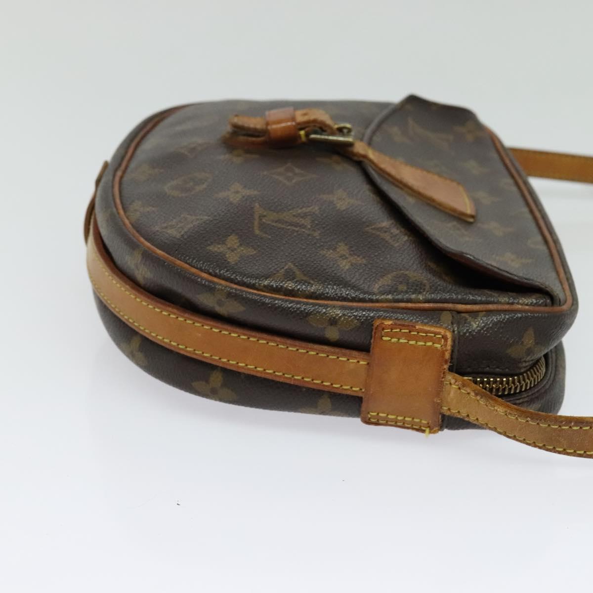 LOUIS VUITTON Monogram Jeune Fille MM Shoulder Bag M51226 LV Auth ar13725