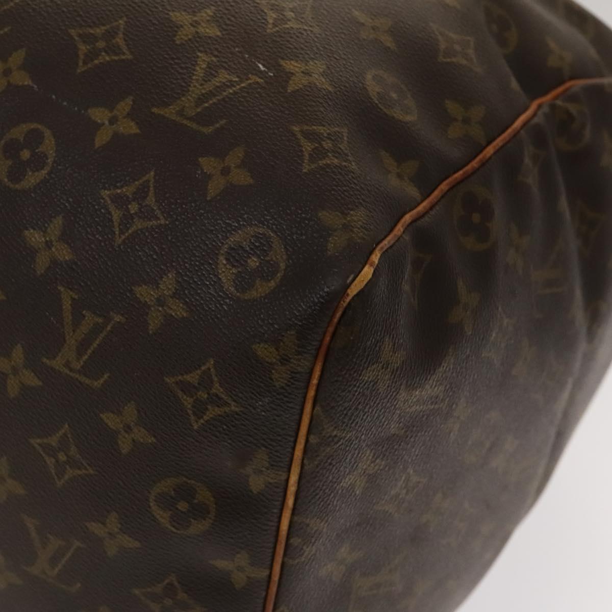 LOUIS VUITTON Monogram Keepall 60 Boston Bag M41422 LV Auth ar13733