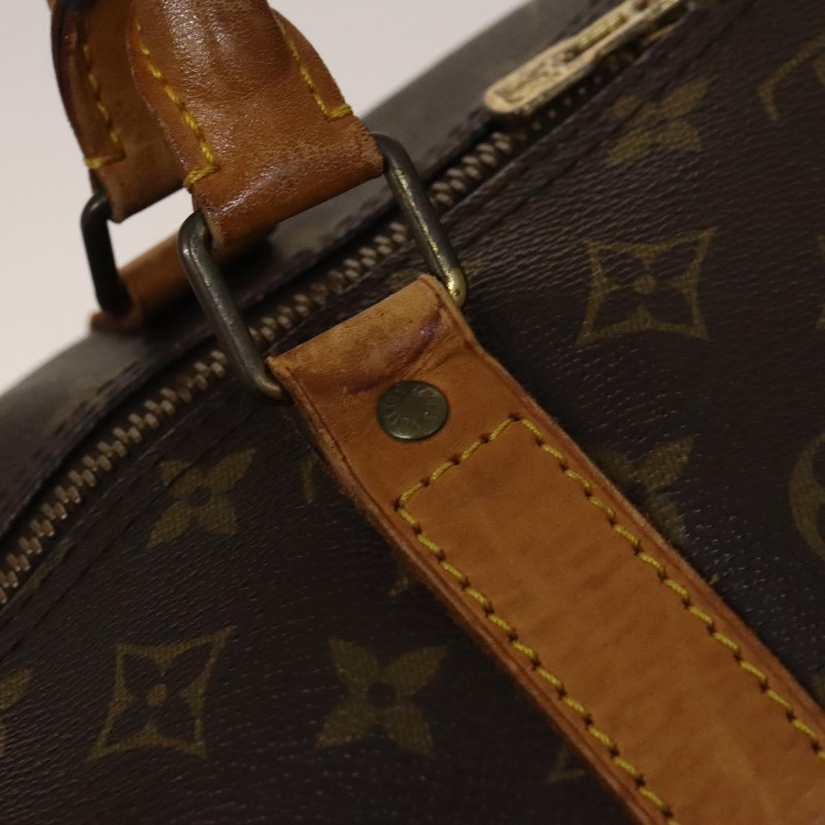 LOUIS VUITTON Monogram Keepall 60 Boston Bag M41422 LV Auth ar13733