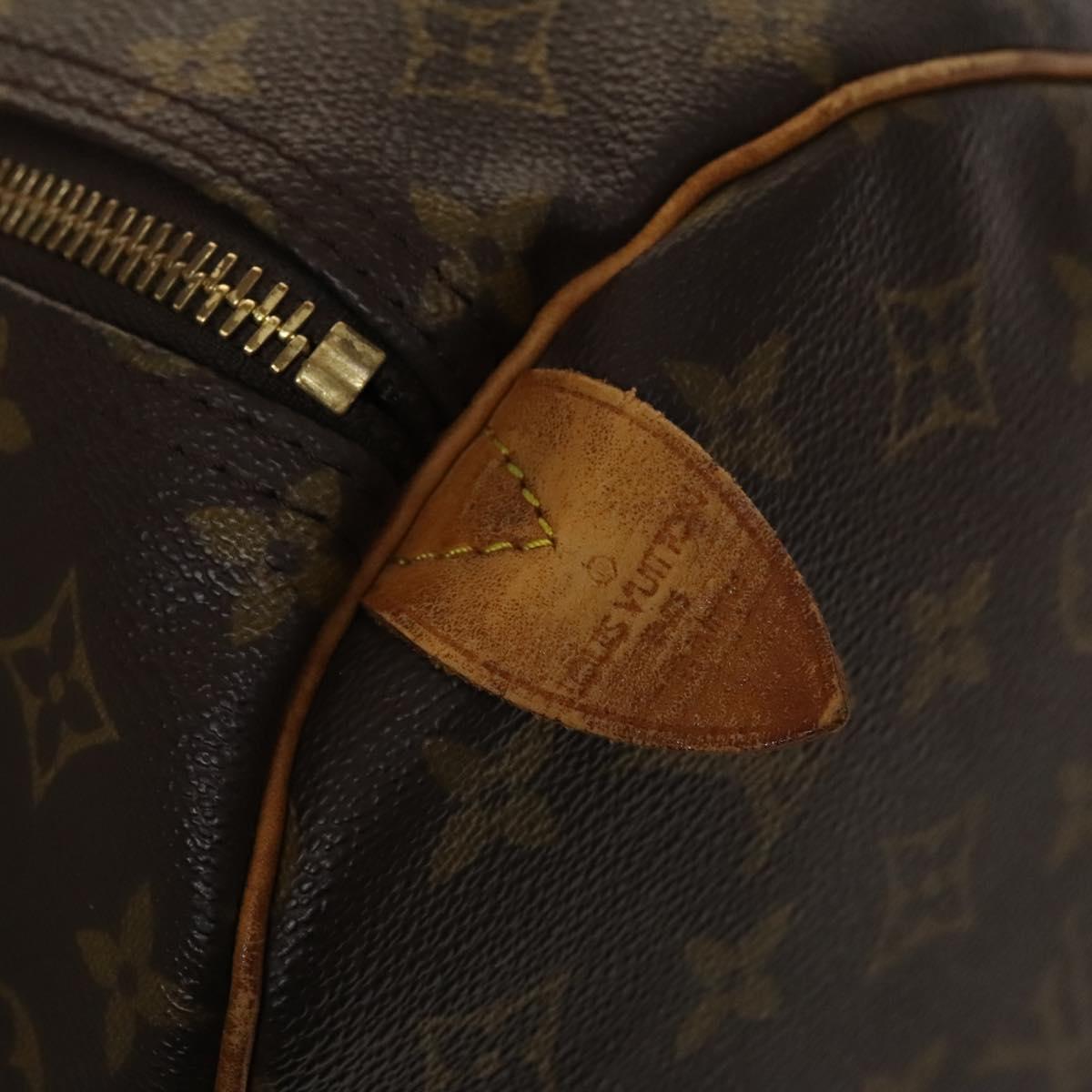 LOUIS VUITTON Monogram Keepall 60 Boston Bag M41422 LV Auth ar13733