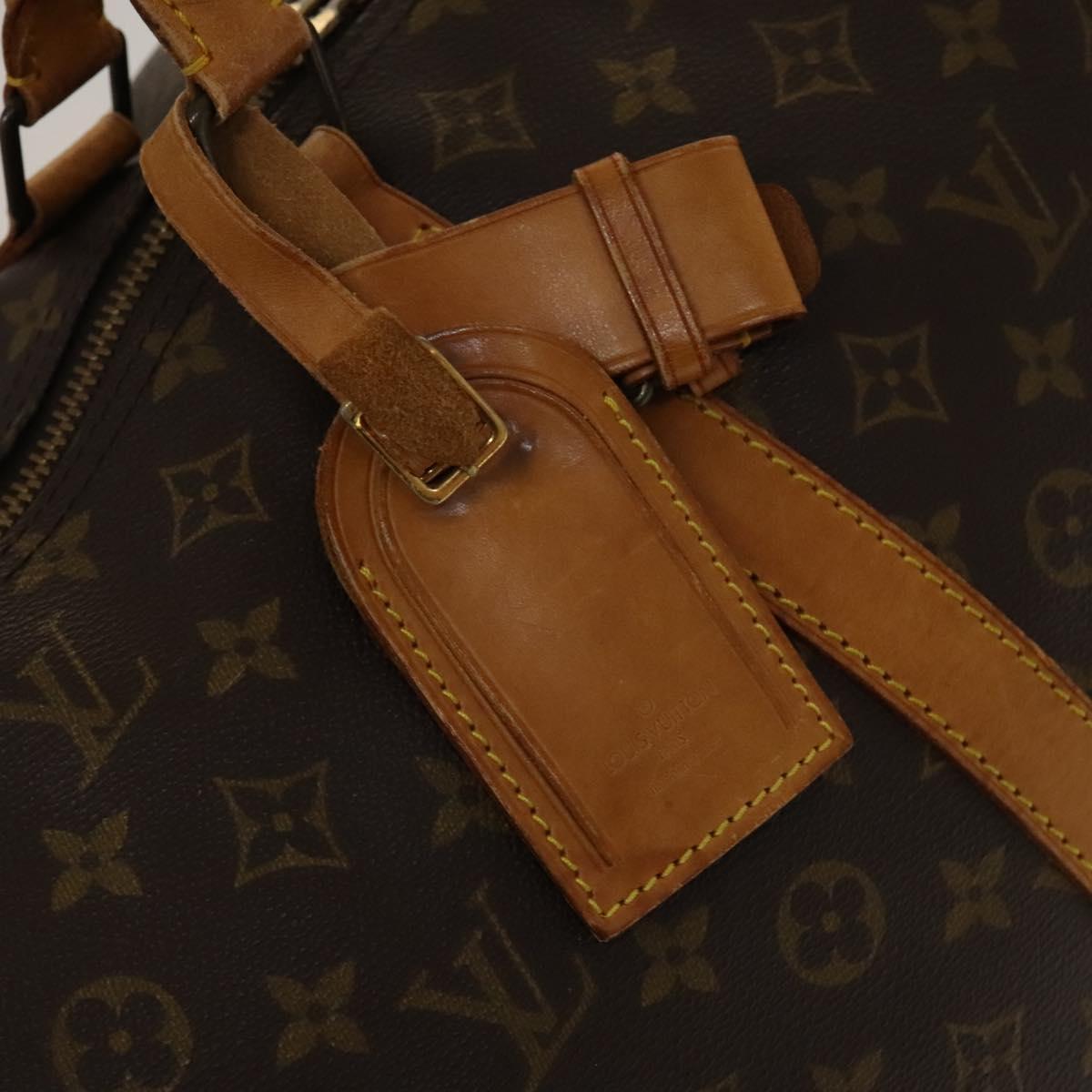 LOUIS VUITTON Monogram Keepall 60 Boston Bag M41422 LV Auth ar13733