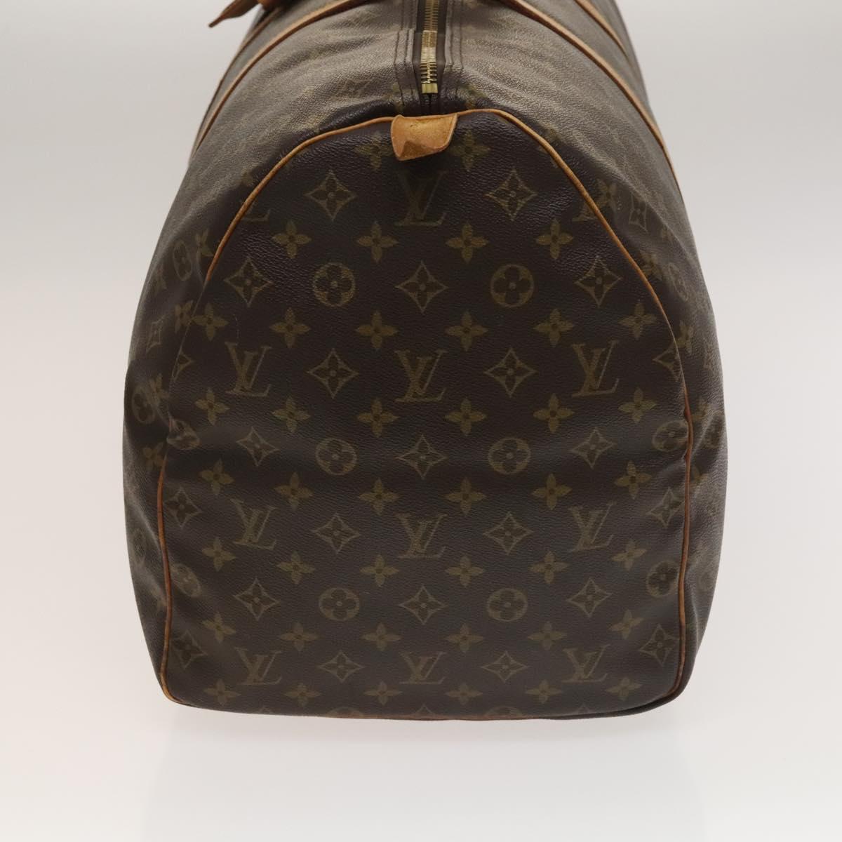 LOUIS VUITTON Monogram Keepall 60 Boston Bag M41422 LV Auth ar13733