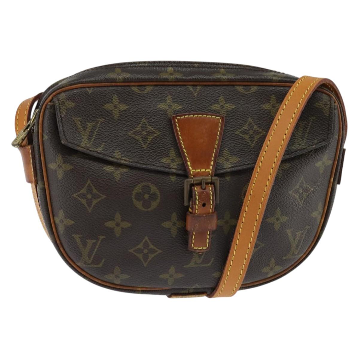 LOUIS VUITTON Monogram Jeune Fille PM Shoulder Bag M51227 LV Auth ar13746