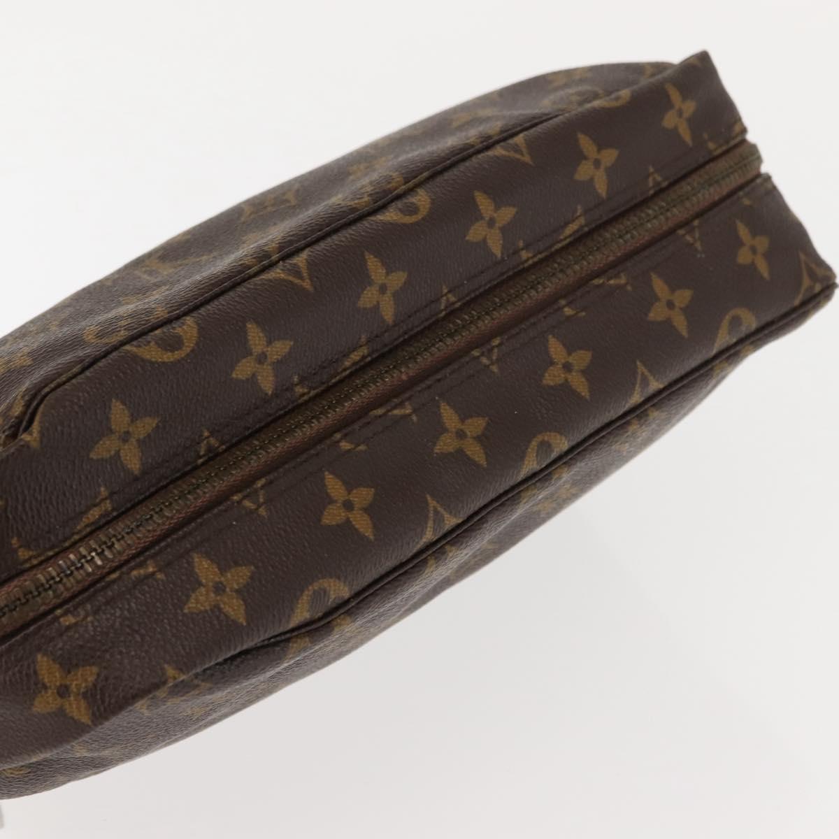 LOUIS VUITTON Monogram Trousse Toilette 28 Clutch Bag M47522 LV Auth ar13749