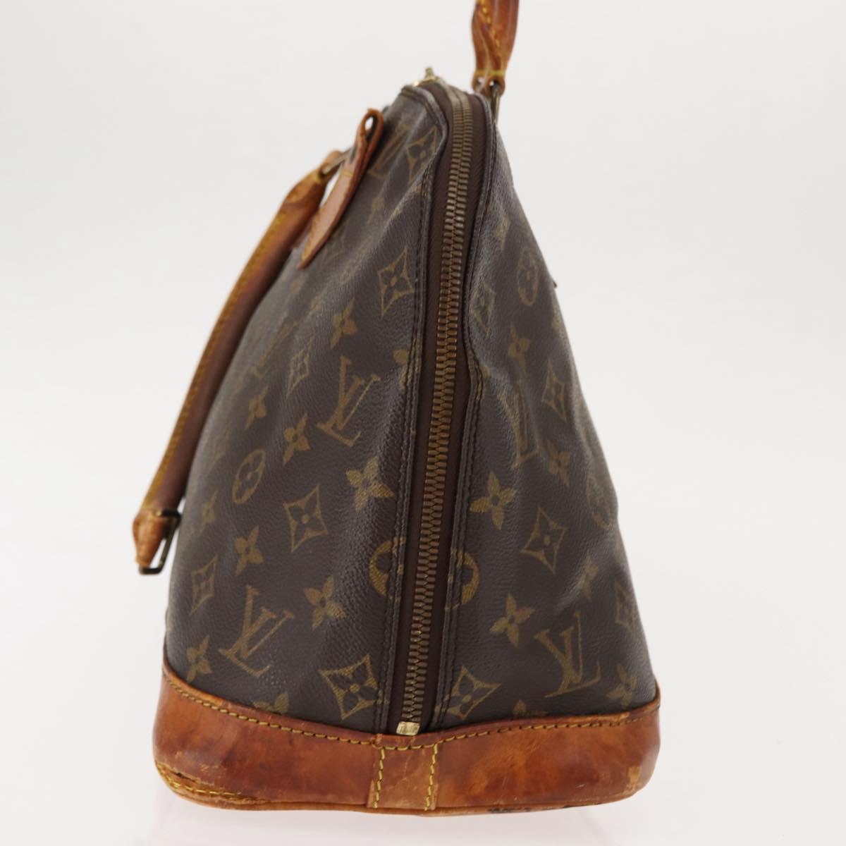 LOUIS VUITTON Monogram Alma Hand Bag M51130 LV Auth ar13761
