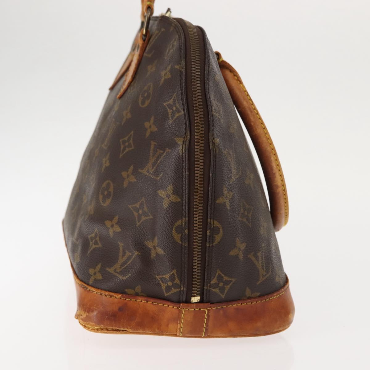 LOUIS VUITTON Monogram Alma Hand Bag M51130 LV Auth ar13761