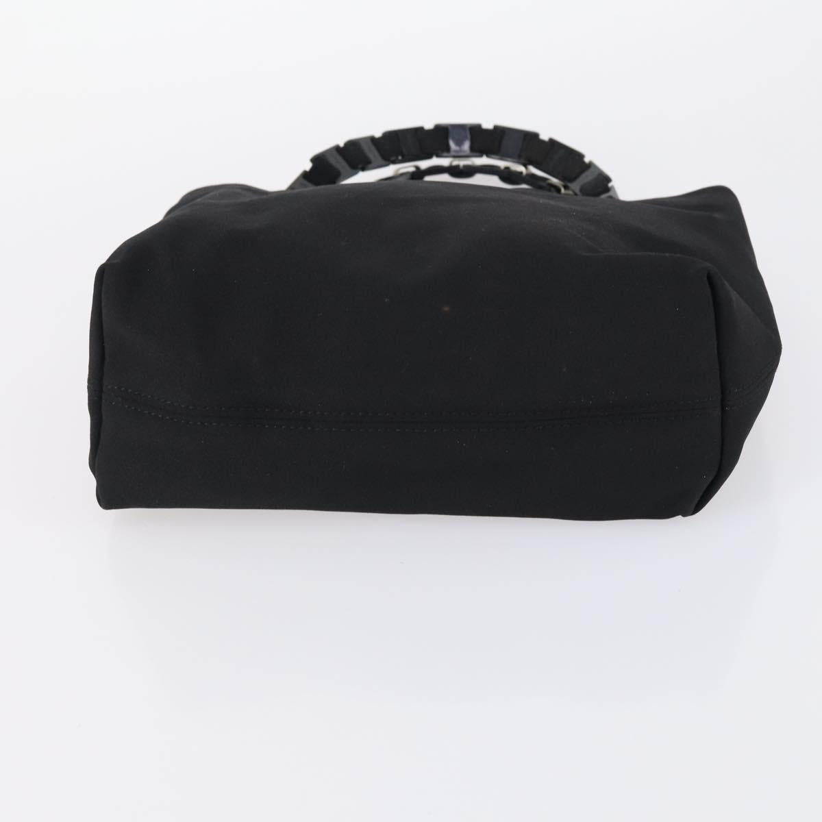 Salvatore Ferragamo Vala Bag Leather Canvas 3Set Black Auth ar13765