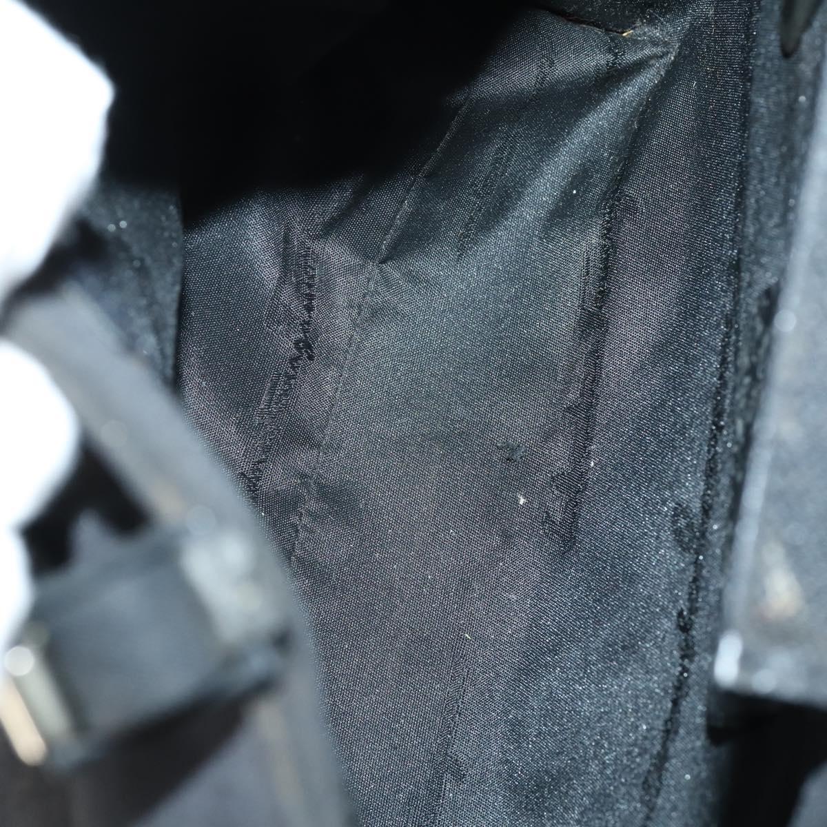 Salvatore Ferragamo Vala Bag Leather Canvas 3Set Black Auth ar13765