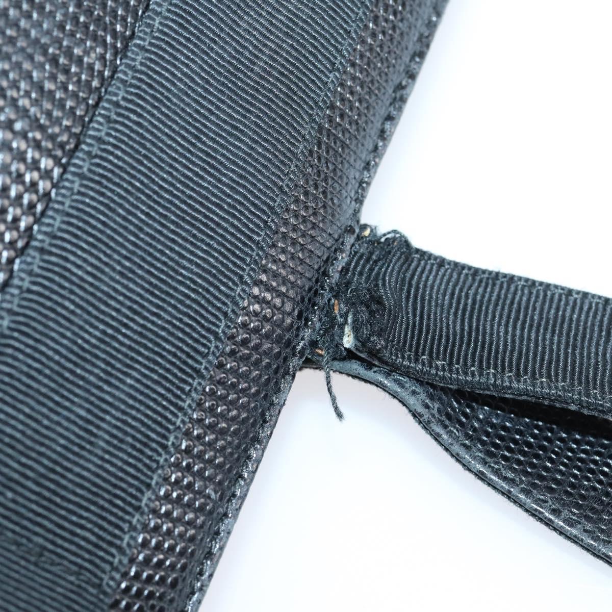 Salvatore Ferragamo Vala Bag Leather Canvas 3Set Black Auth ar13765