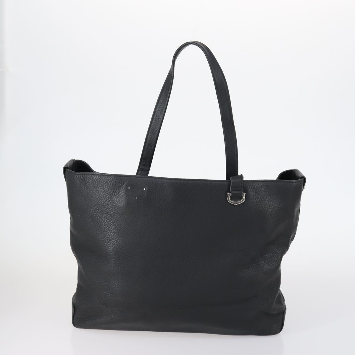 CARTIER Must Line Clutch Bag Leather 3 Set Bordeaux Black beige Auth ar13766