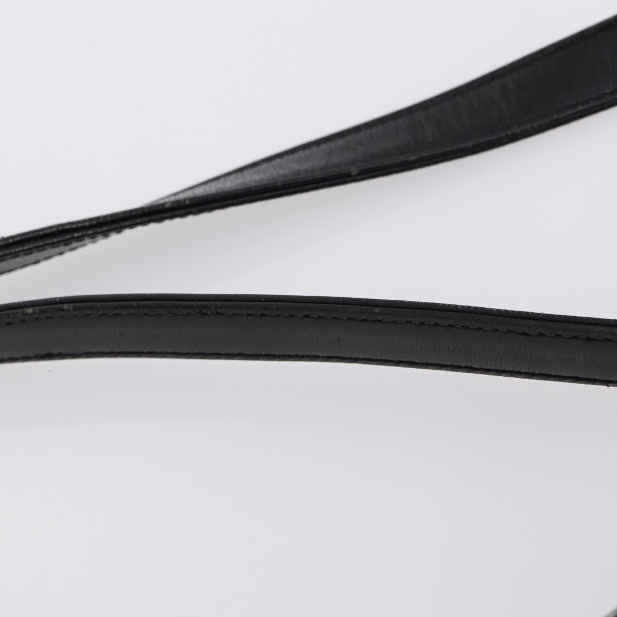 FENDI Pecan Bag Canvas Coated Canvas 3 Set Black Brown Auth ar13768