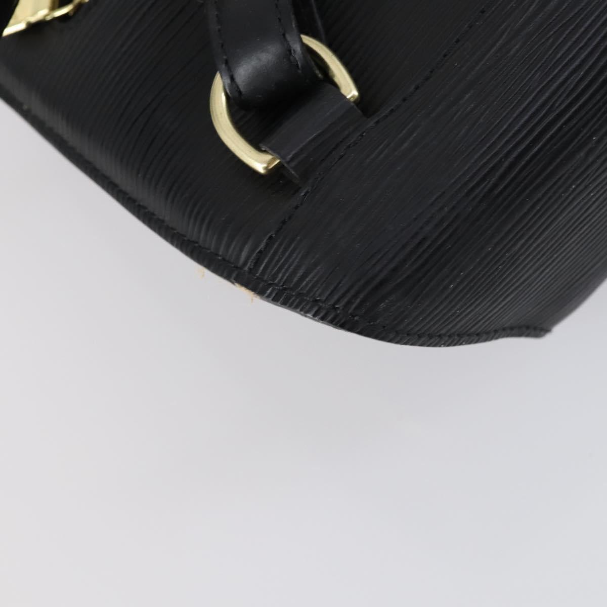 LOUIS VUITTON Epi Mabillon Backpack Black M52232 LV Auth ar13785