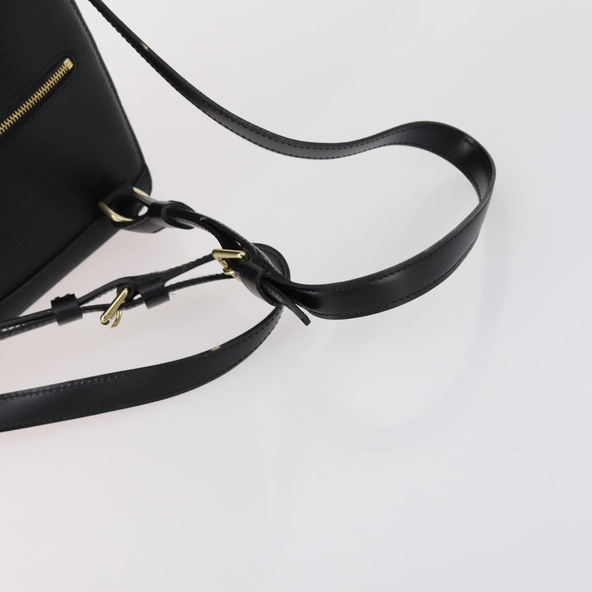 LOUIS VUITTON Epi Mabillon Backpack Black M52232 LV Auth ar13785