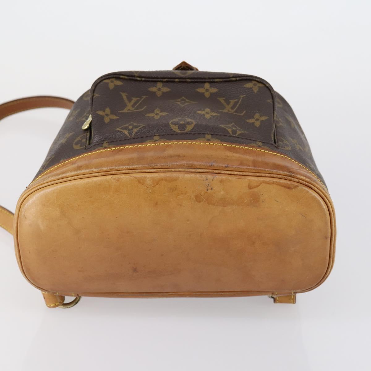 LOUIS VUITTON Monogram Montsouris PM Backpack M51137 LV Auth ar13787