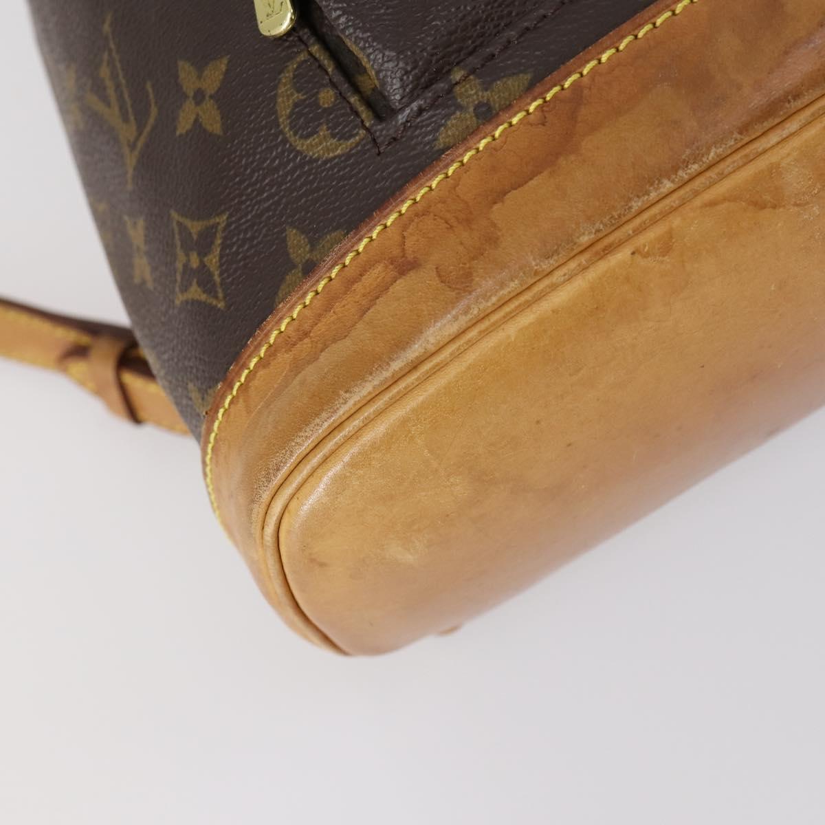 LOUIS VUITTON Monogram Montsouris PM Backpack M51137 LV Auth ar13787