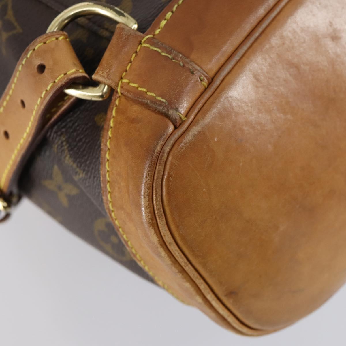 LOUIS VUITTON Monogram Montsouris PM Backpack M51137 LV Auth ar13787