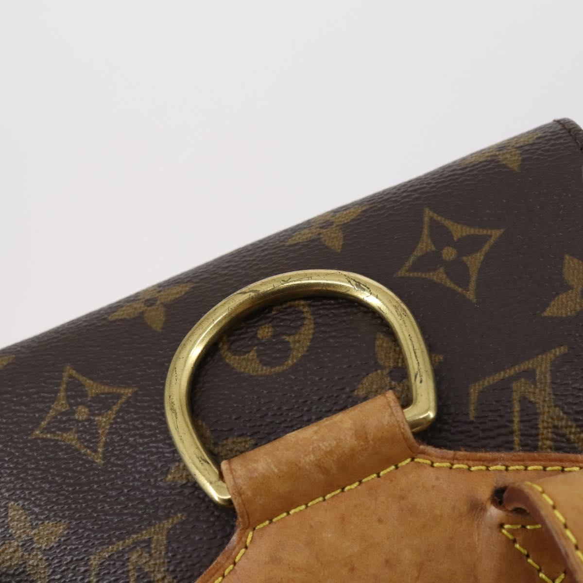 LOUIS VUITTON Monogram Montsouris PM Backpack M51137 LV Auth ar13787