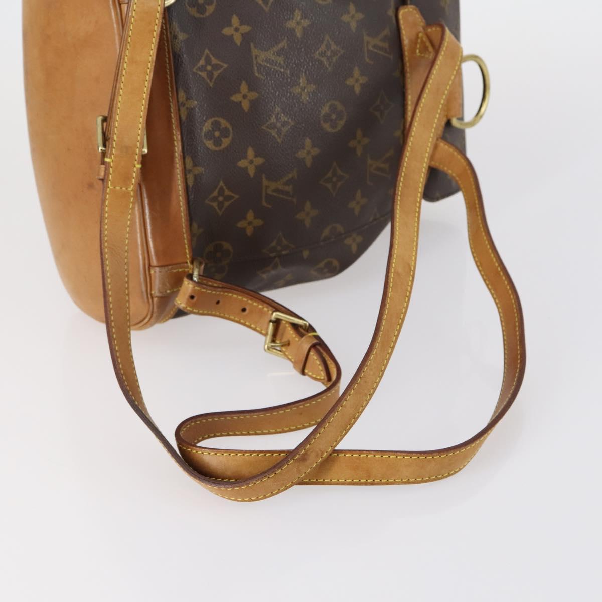 LOUIS VUITTON Monogram Montsouris PM Backpack M51137 LV Auth ar13787