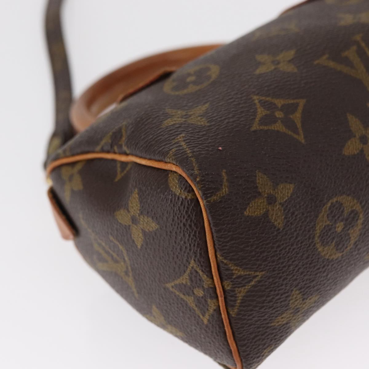 LOUIS VUITTON Monogram Mini Speedy Hand Bag M41534 LV Auth ar13788
