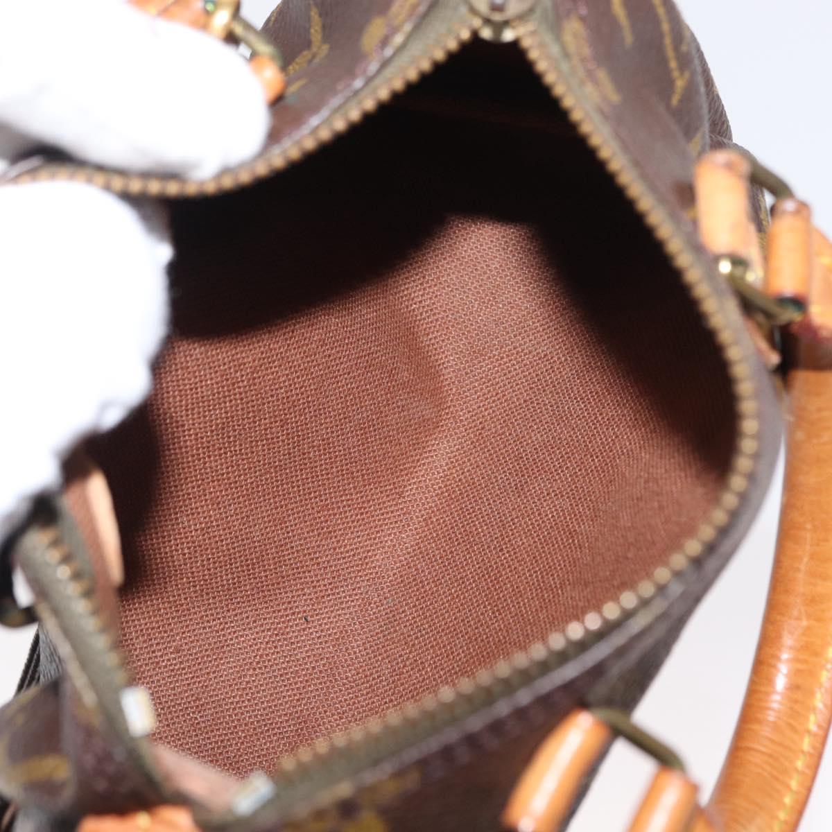 LOUIS VUITTON Monogram Mini Speedy Hand Bag M41534 LV Auth ar13788