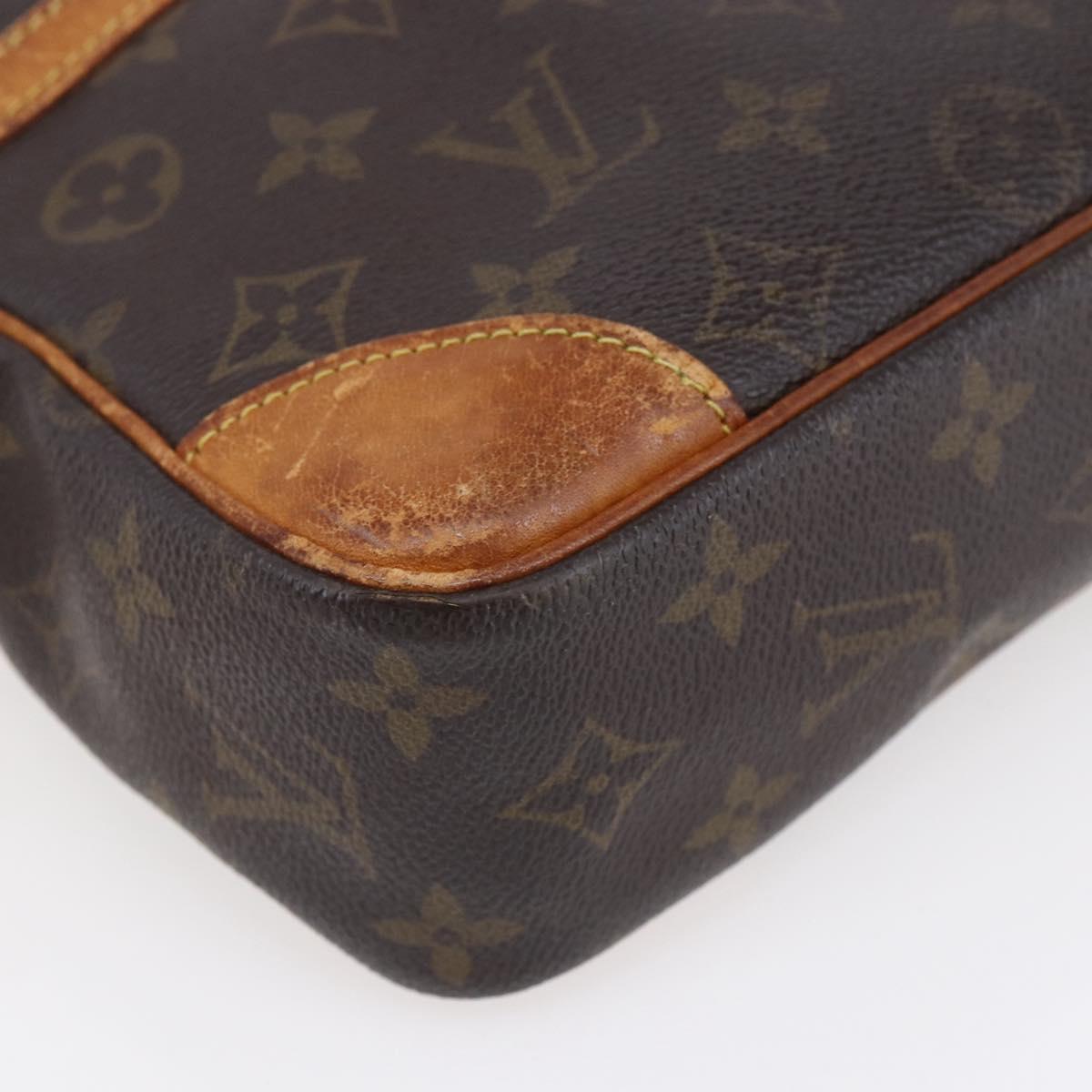 LOUIS VUITTON Monogram Compiegne 28 Clutch Bag M51845 LV Auth ar13794