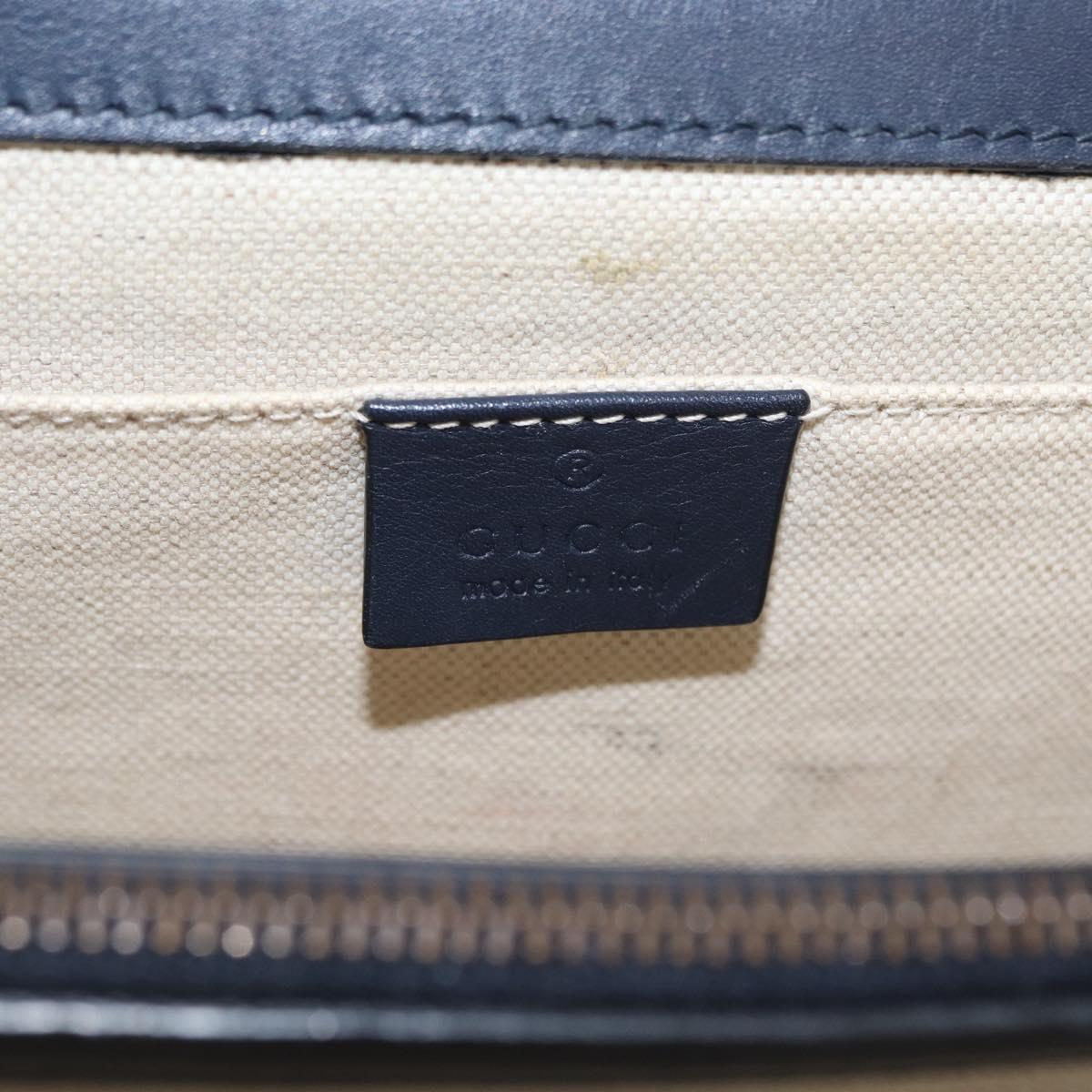 GUCCI Bamboo Dionysus Hand Bag Leather Red Navy Green 448075 Auth ar13800