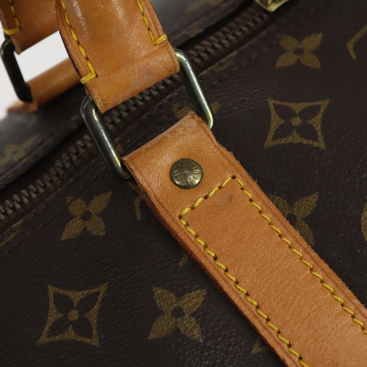 LOUIS VUITTON Monogram Keepall 60 Boston Bag M41422 LV Auth ar13806