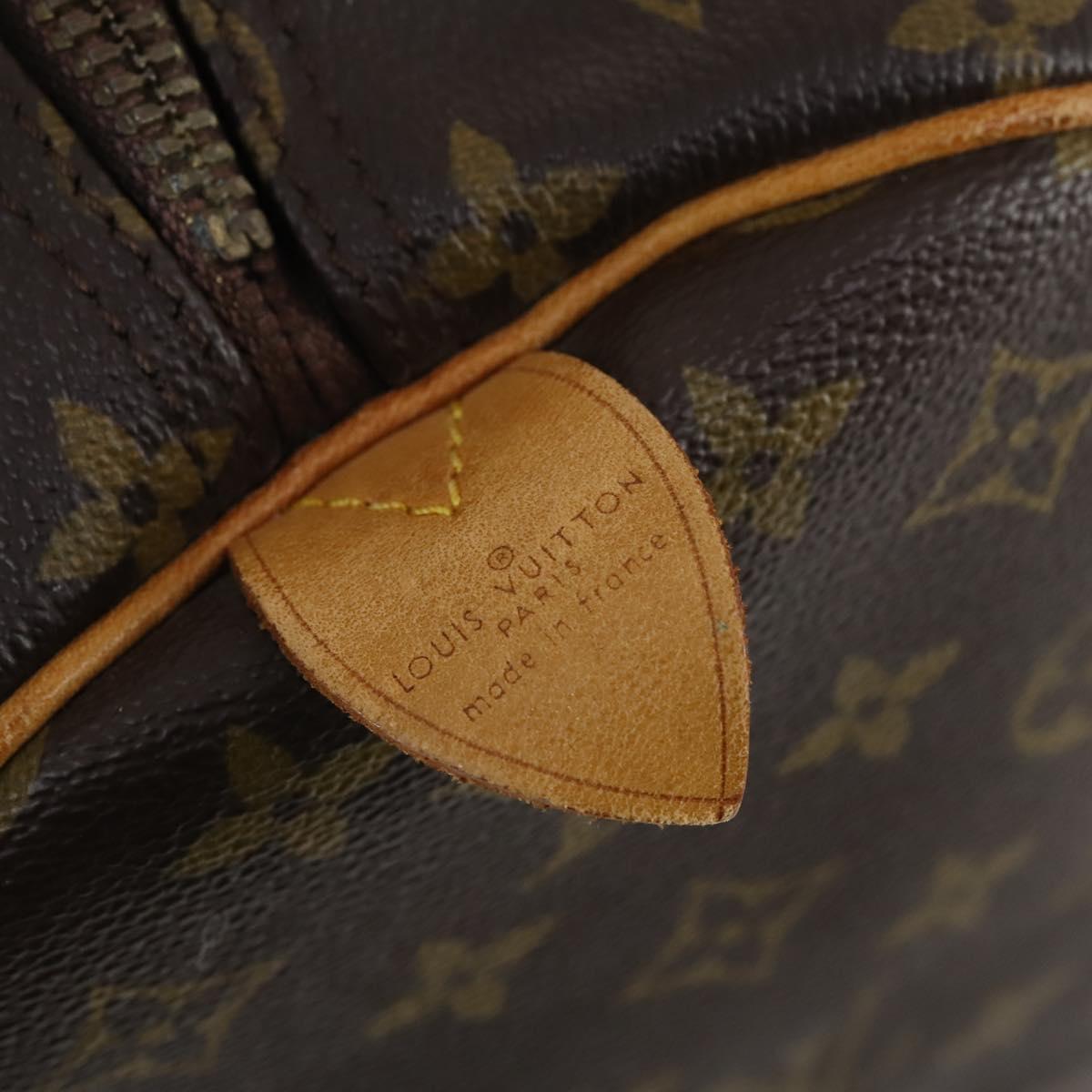 LOUIS VUITTON Monogram Keepall 60 Boston Bag M41422 LV Auth ar13806