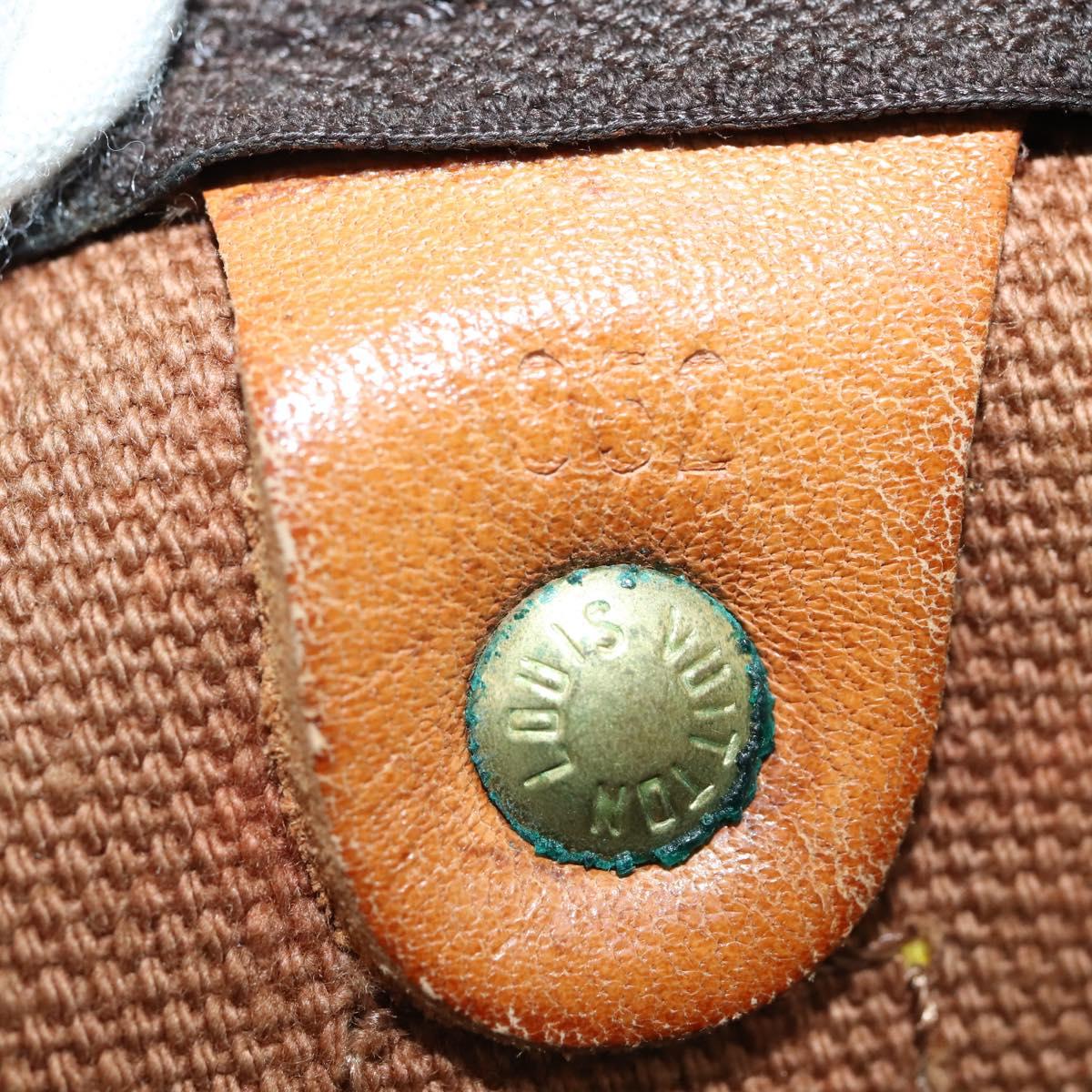 LOUIS VUITTON Monogram Keepall 60 Boston Bag M41422 LV Auth ar13806