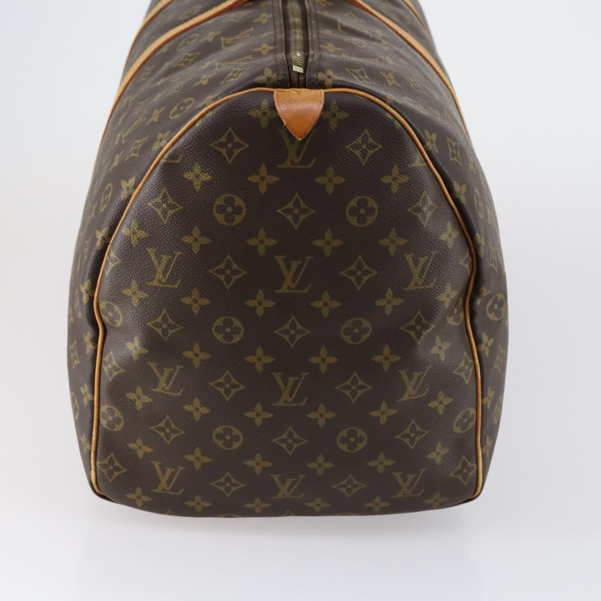 LOUIS VUITTON Monogram Keepall 60 Boston Bag M41422 LV Auth ar13806
