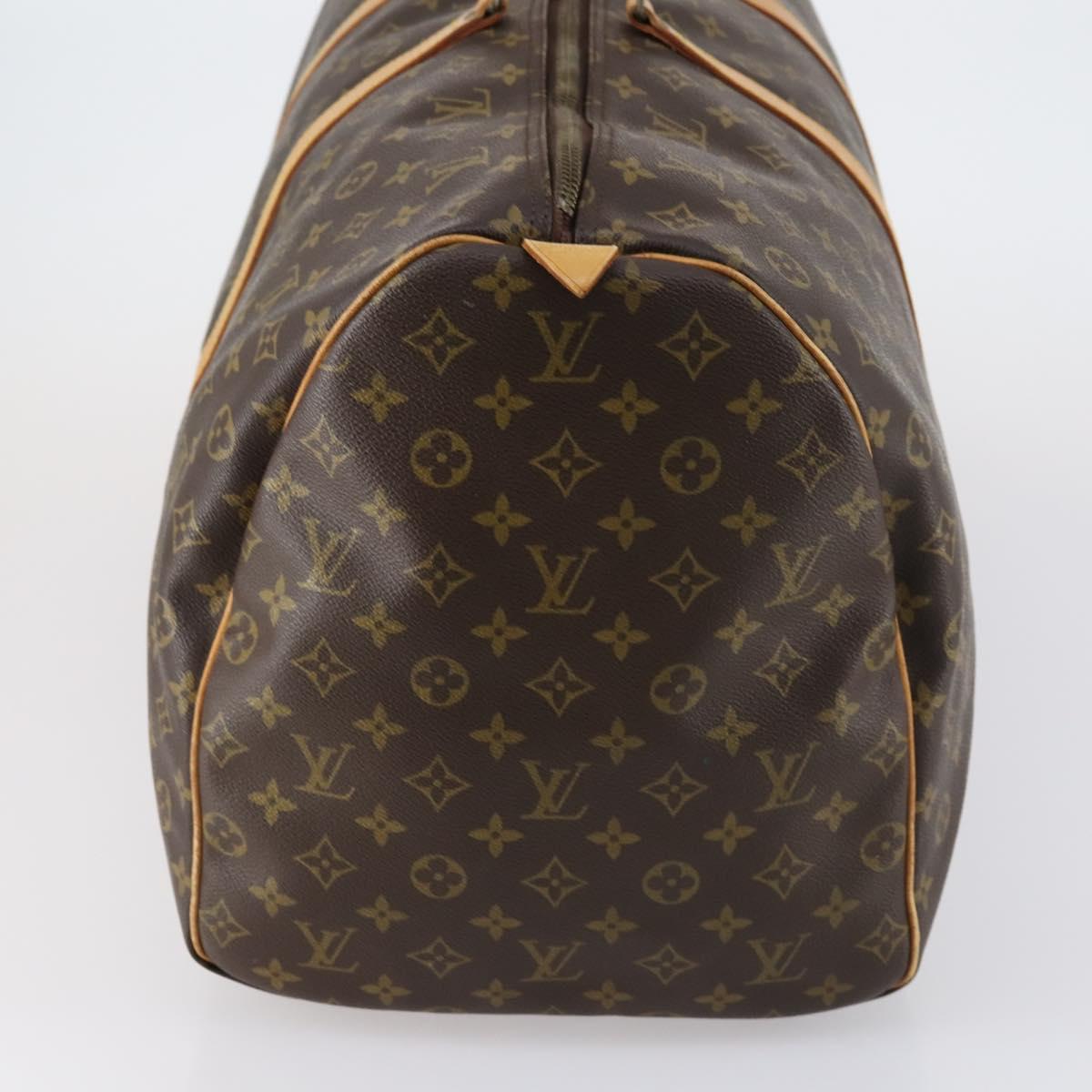 LOUIS VUITTON Monogram Keepall 60 Boston Bag M41422 LV Auth ar13806