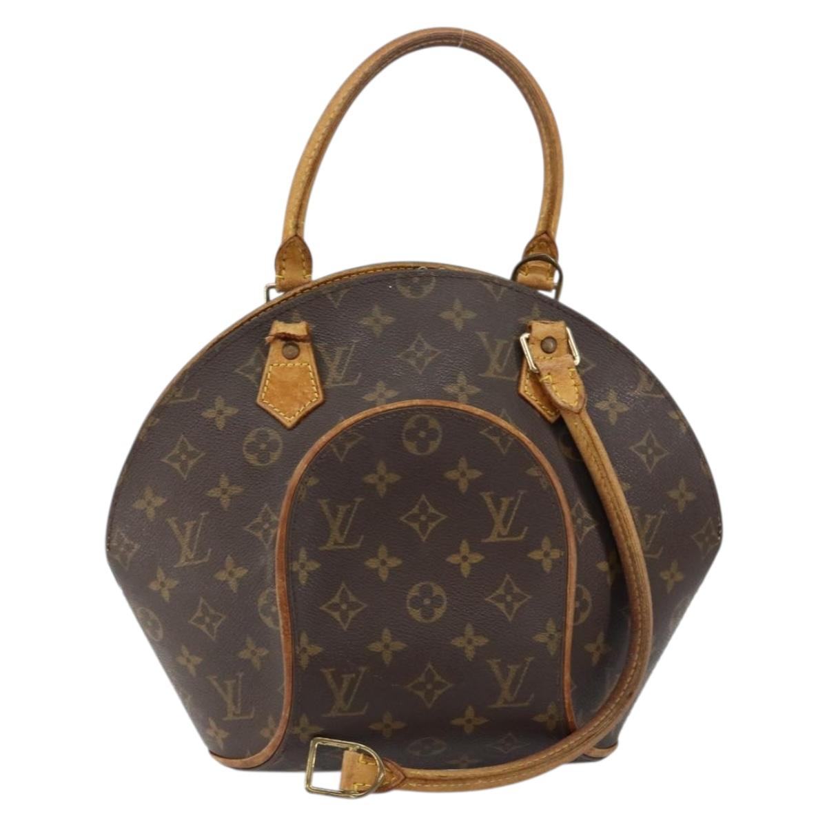 LOUIS VUITTON Monogram Ellipse PM Hand Bag M51127 LV Auth ar13808
