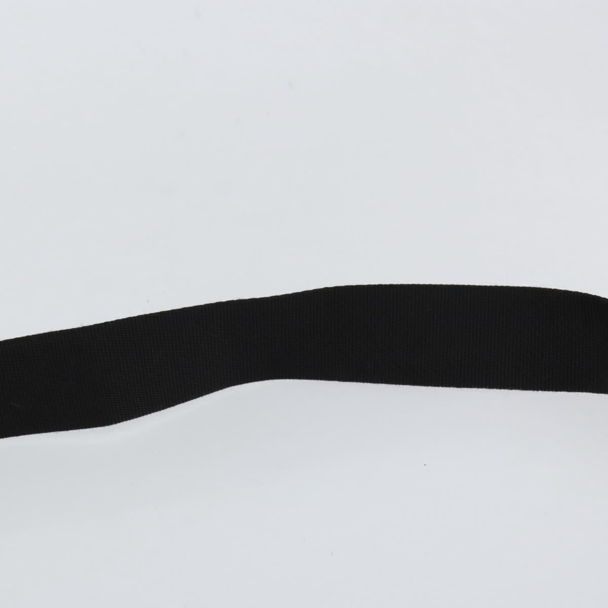 Christian Dior Trotter Canvas Shoulder Bag Navy Silver Auth ar13815