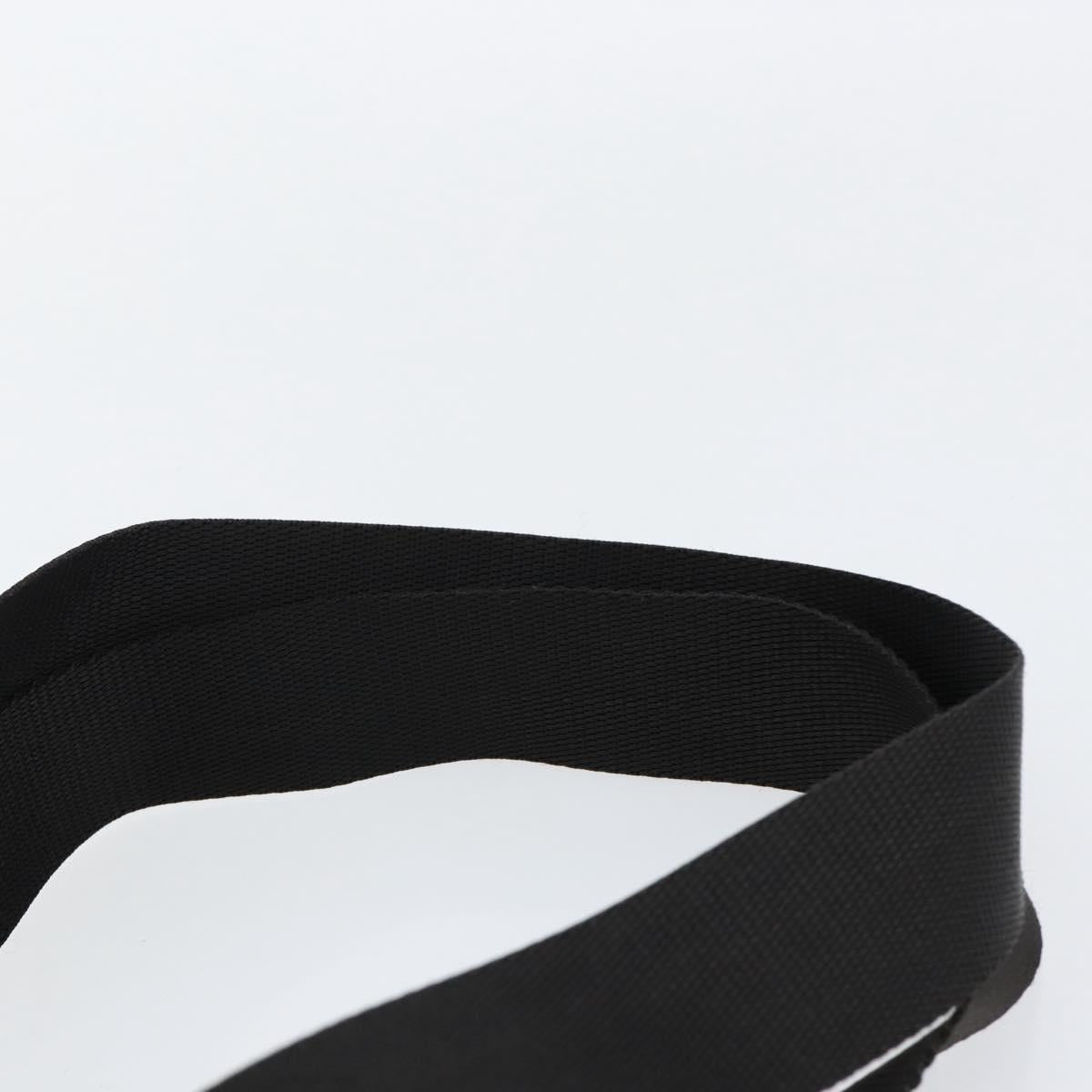 PRADA Tote Bag Nylon Navy Silver Auth ar13817