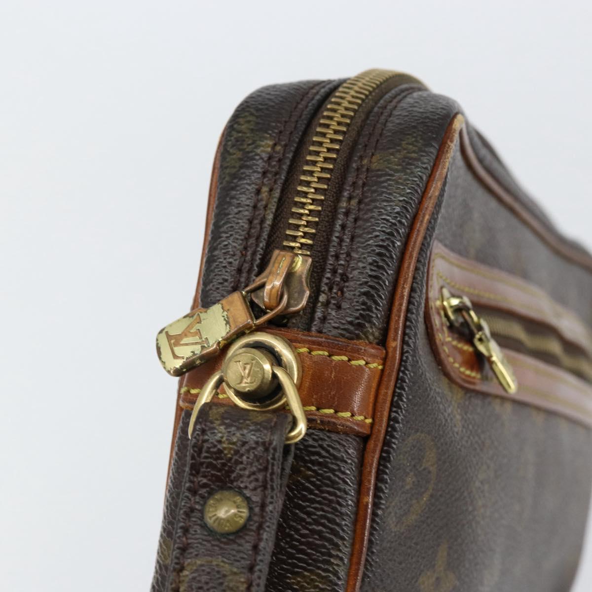 LOUIS VUITTON Monogram Marly Dragonne GM Clutch Bag M51825 LV Auth ar13824