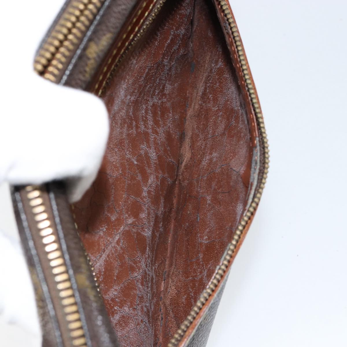 LOUIS VUITTON Monogram Marly Dragonne GM Clutch Bag M51825 LV Auth ar13824