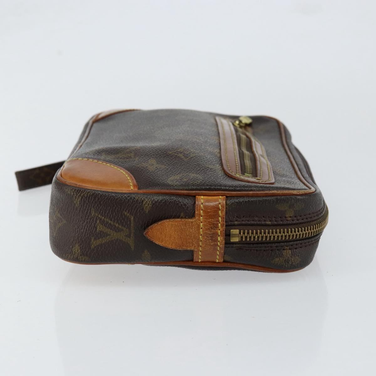 LOUIS VUITTON Monogram Marly Dragonne GM Clutch Bag M51825 LV Auth ar13824