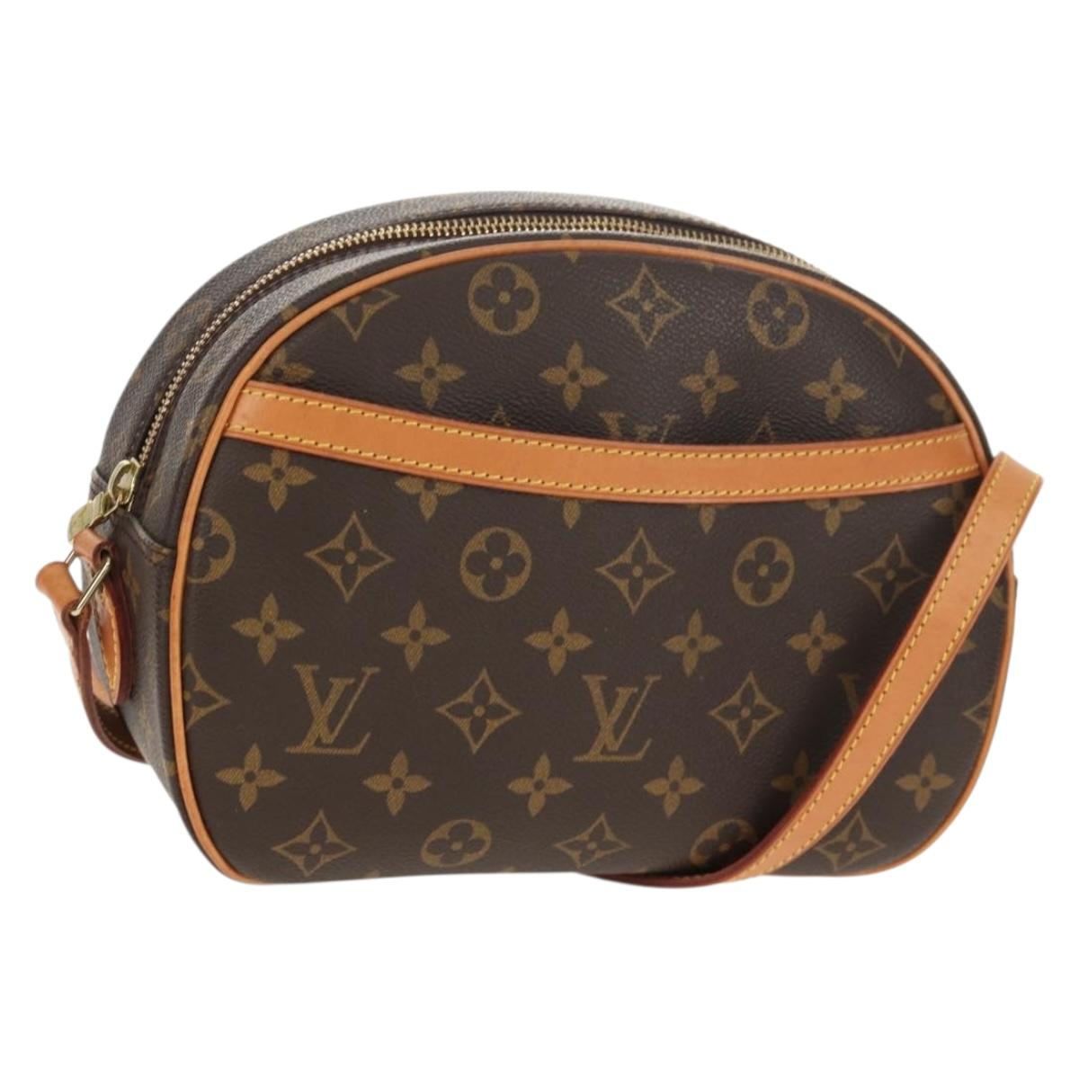LOUIS VUITTON Monogram Blois Shoulder Bag M51221 LV Auth ar13825A