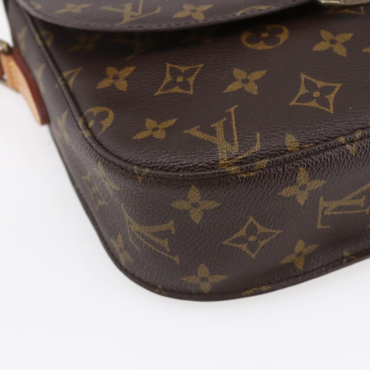 LOUIS VUITTON Monogram Saint Cloud GM Shoulder Bag M51242 LV Auth ar13827