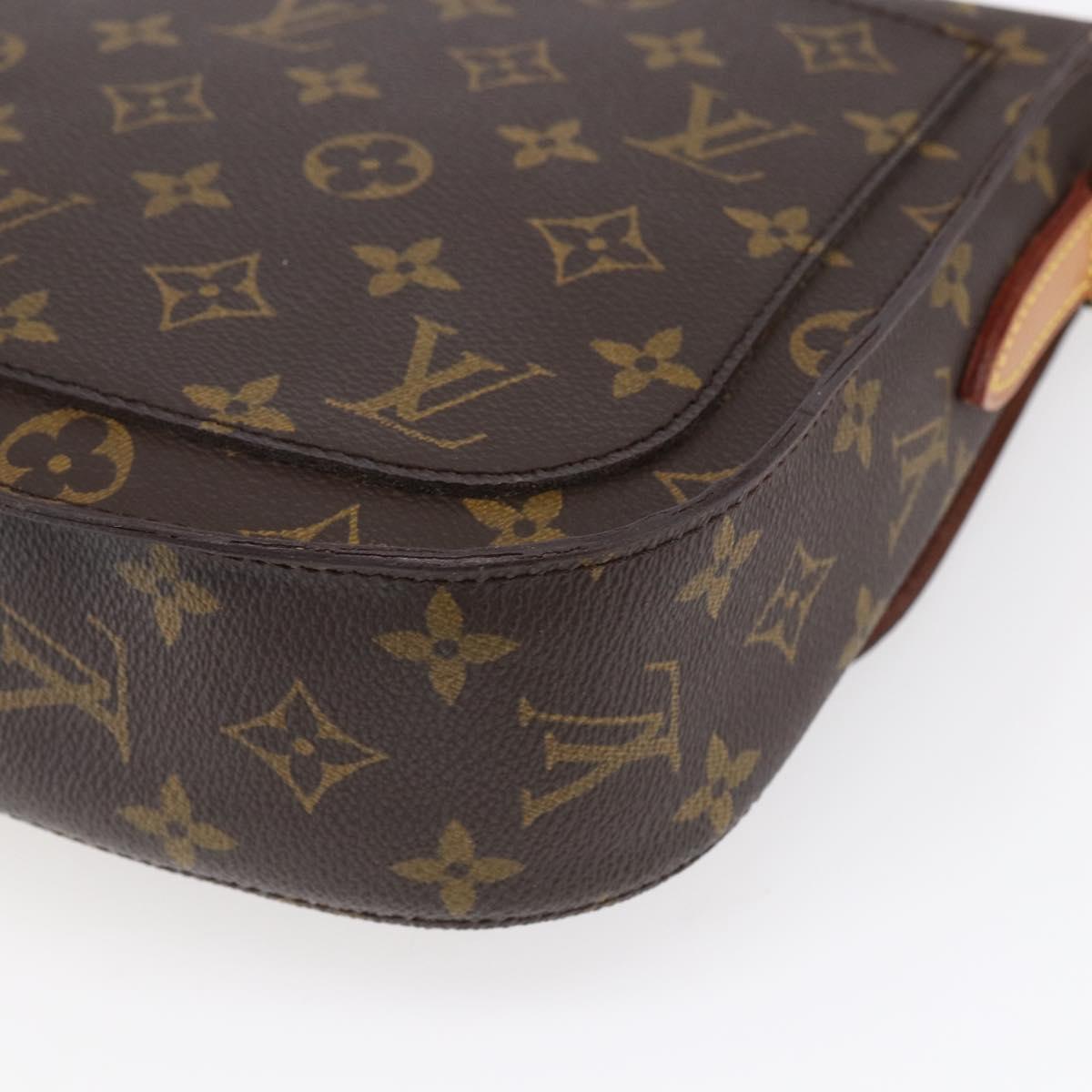 LOUIS VUITTON Monogram Saint Cloud GM Shoulder Bag M51242 LV Auth ar13827