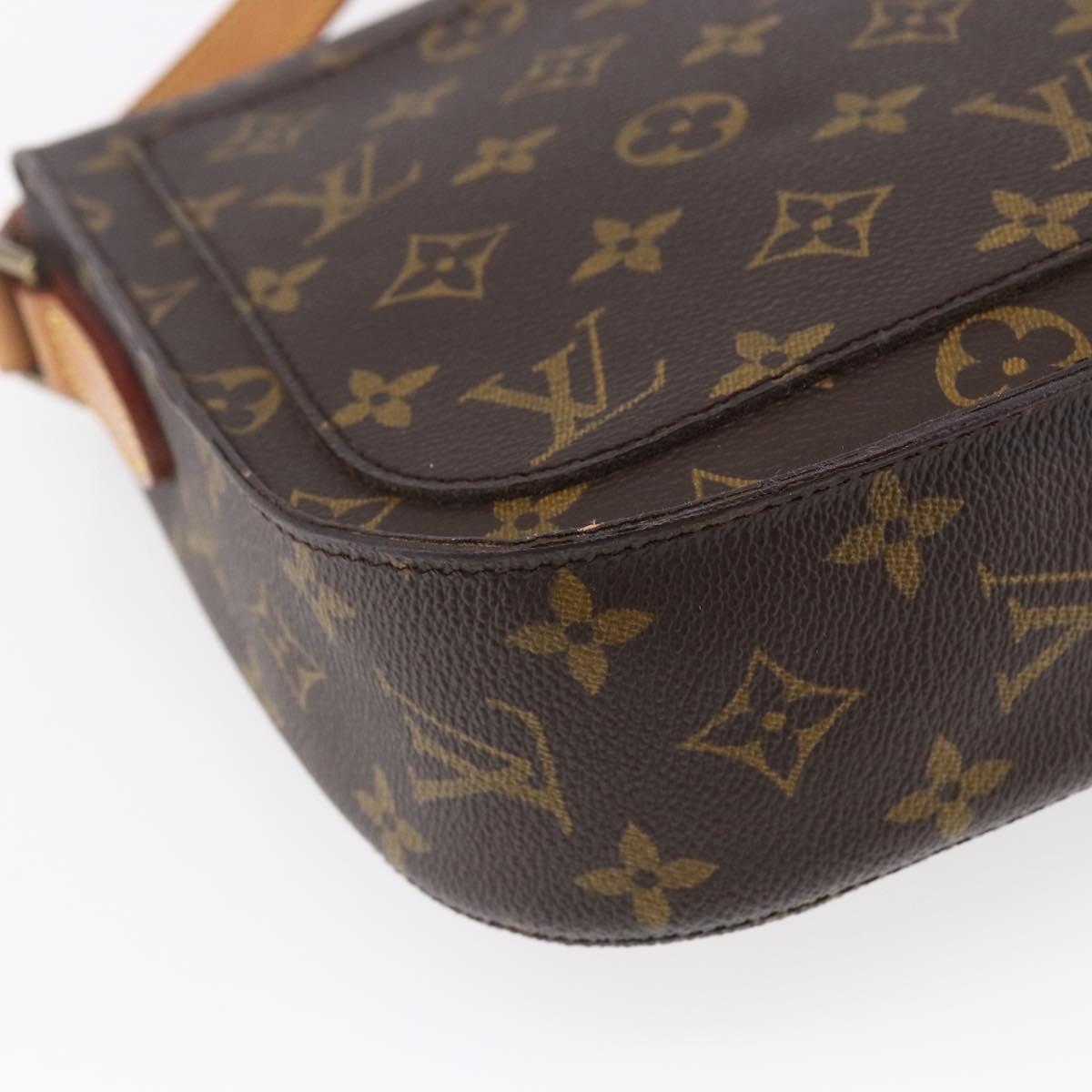 LOUIS VUITTON Monogram Saint Cloud GM Shoulder Bag M51242 LV Auth ar13827
