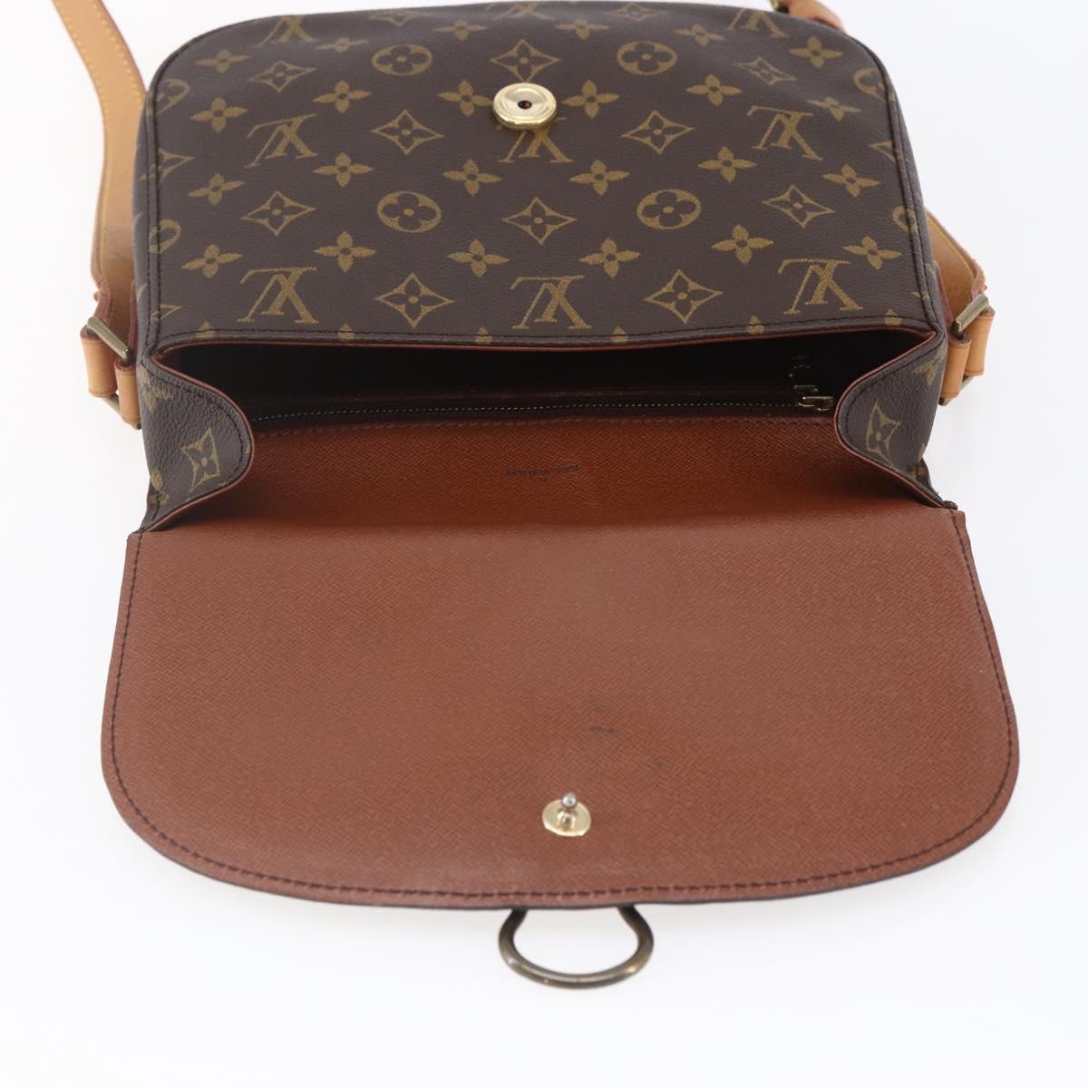 LOUIS VUITTON Monogram Saint Cloud GM Shoulder Bag M51242 LV Auth ar13827
