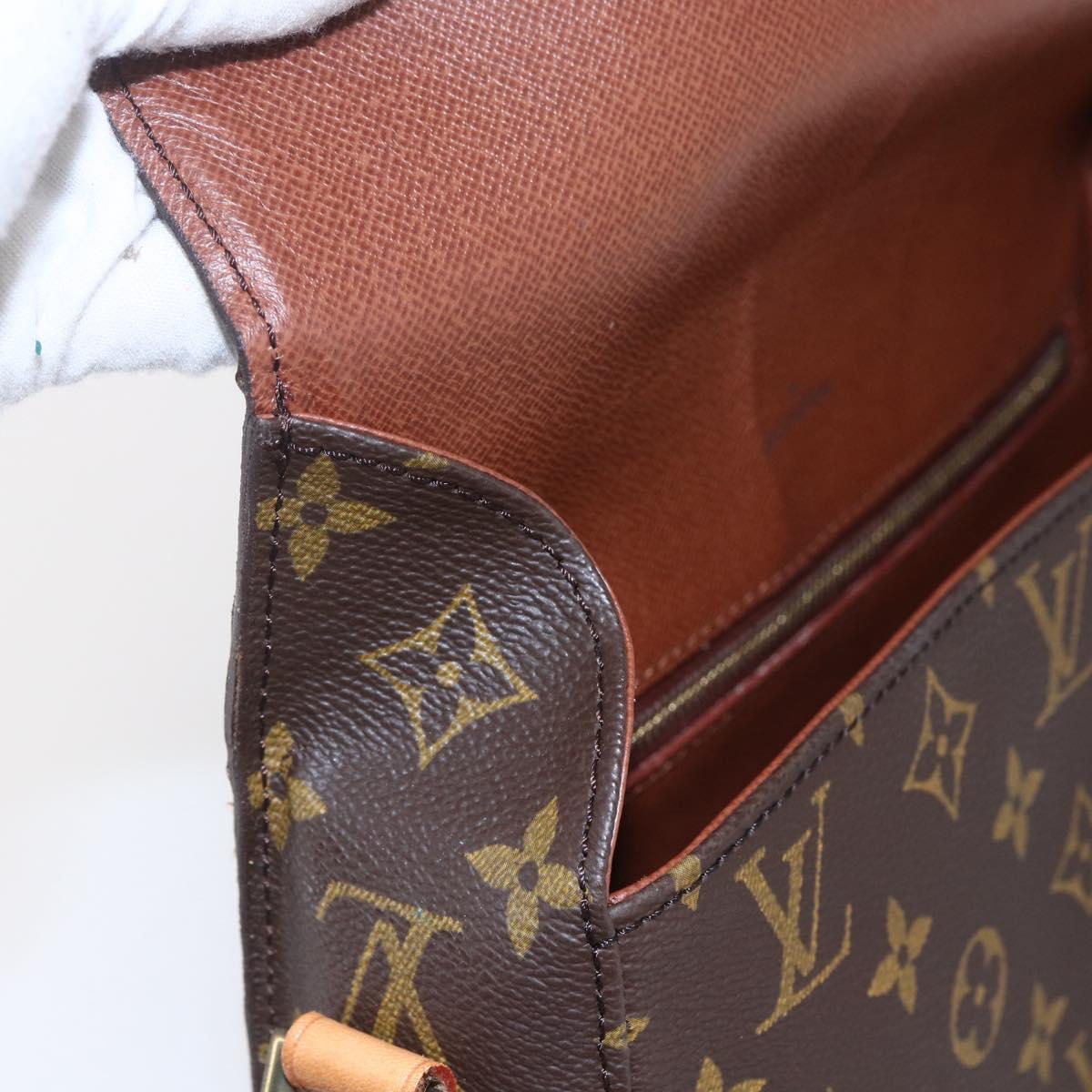 LOUIS VUITTON Monogram Saint Cloud GM Shoulder Bag M51242 LV Auth ar13827