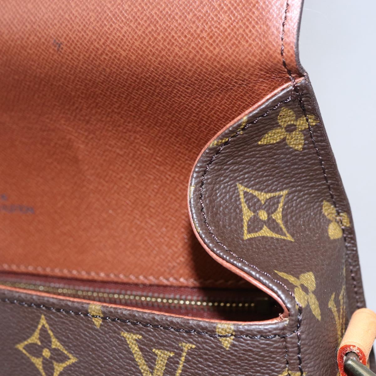 LOUIS VUITTON Monogram Saint Cloud GM Shoulder Bag M51242 LV Auth ar13827