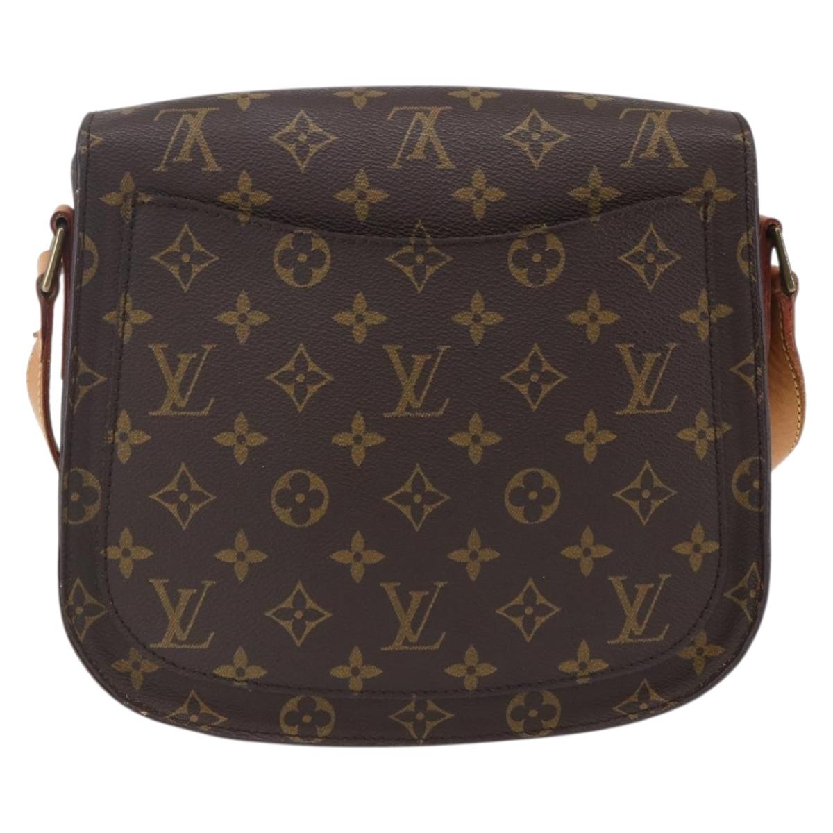 LOUIS VUITTON Monogram Saint Cloud GM Shoulder Bag M51242 LV Auth ar13827